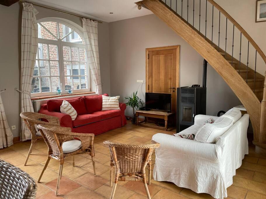 Le Cottage - Maison De 6 A 8 Personnes - La Ferme Du Try Frasnes-lez-Gosselies Dış mekan fotoğraf