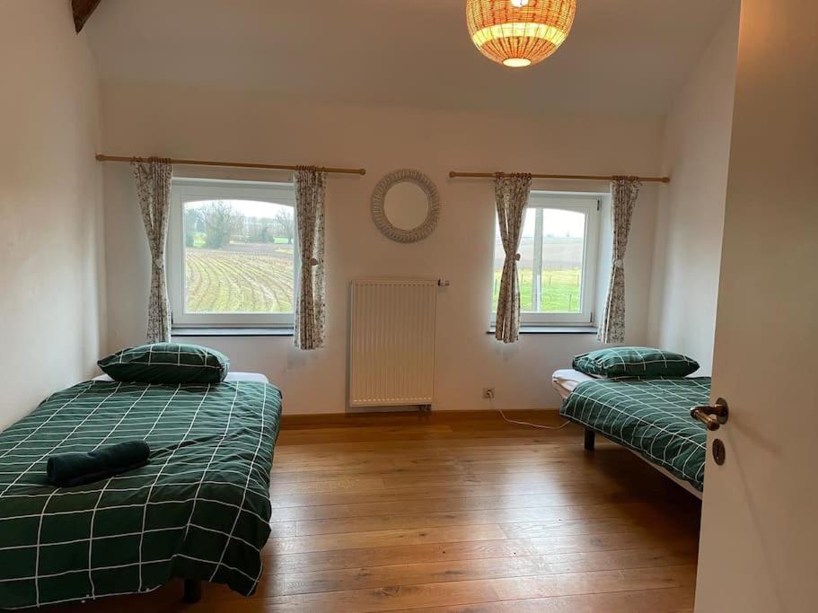 Le Cottage - Maison De 6 A 8 Personnes - La Ferme Du Try Frasnes-lez-Gosselies Dış mekan fotoğraf